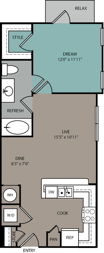 Unit 01425 02323 floor plan